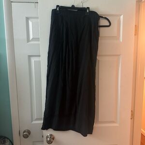 Topshop Black Maxi Skirt